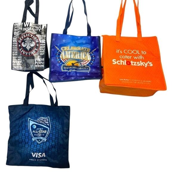 Shopping Tote Bundle 4 reusable bags variety bundle - Picture 5 of 5
